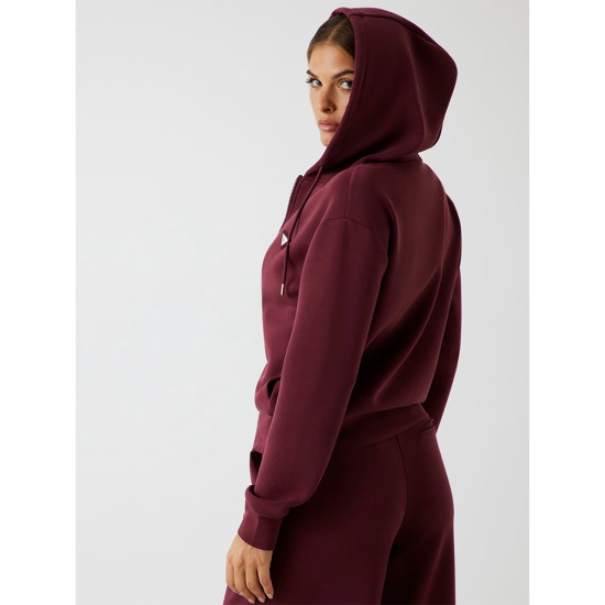 Guess Γυναικεία ζακέτα Olympe Full Zip Hoodie Sweatshirt